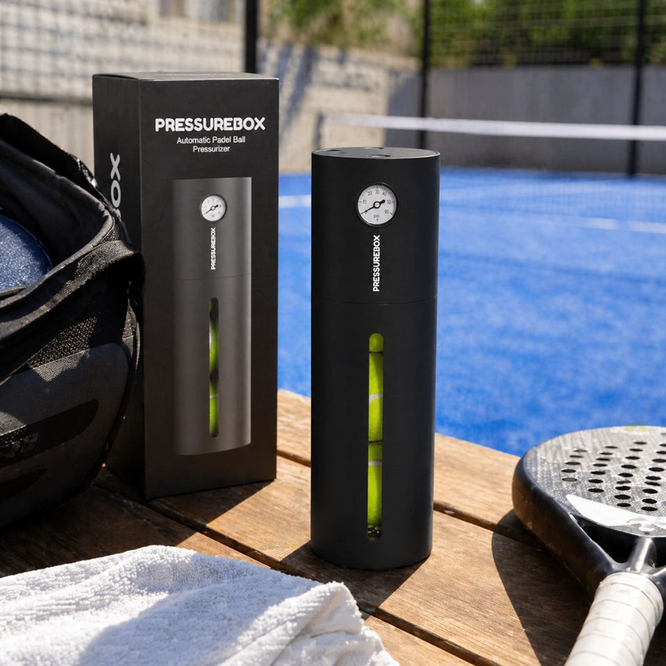 Pressurebox Core für Padel- und Tennisbälle