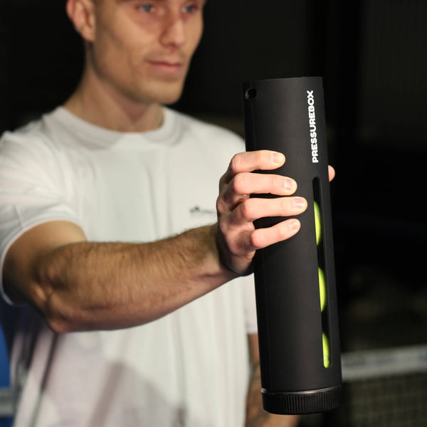 Pressurebox auf dem Court