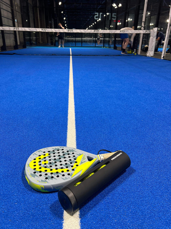 Pressurebox auf dem Court