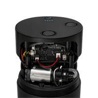 Eingebauter Kompressor & Sensor